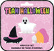 Team Halloween Hair Clip Set