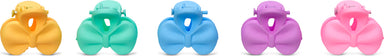 Mini Bows Hair Clips Set