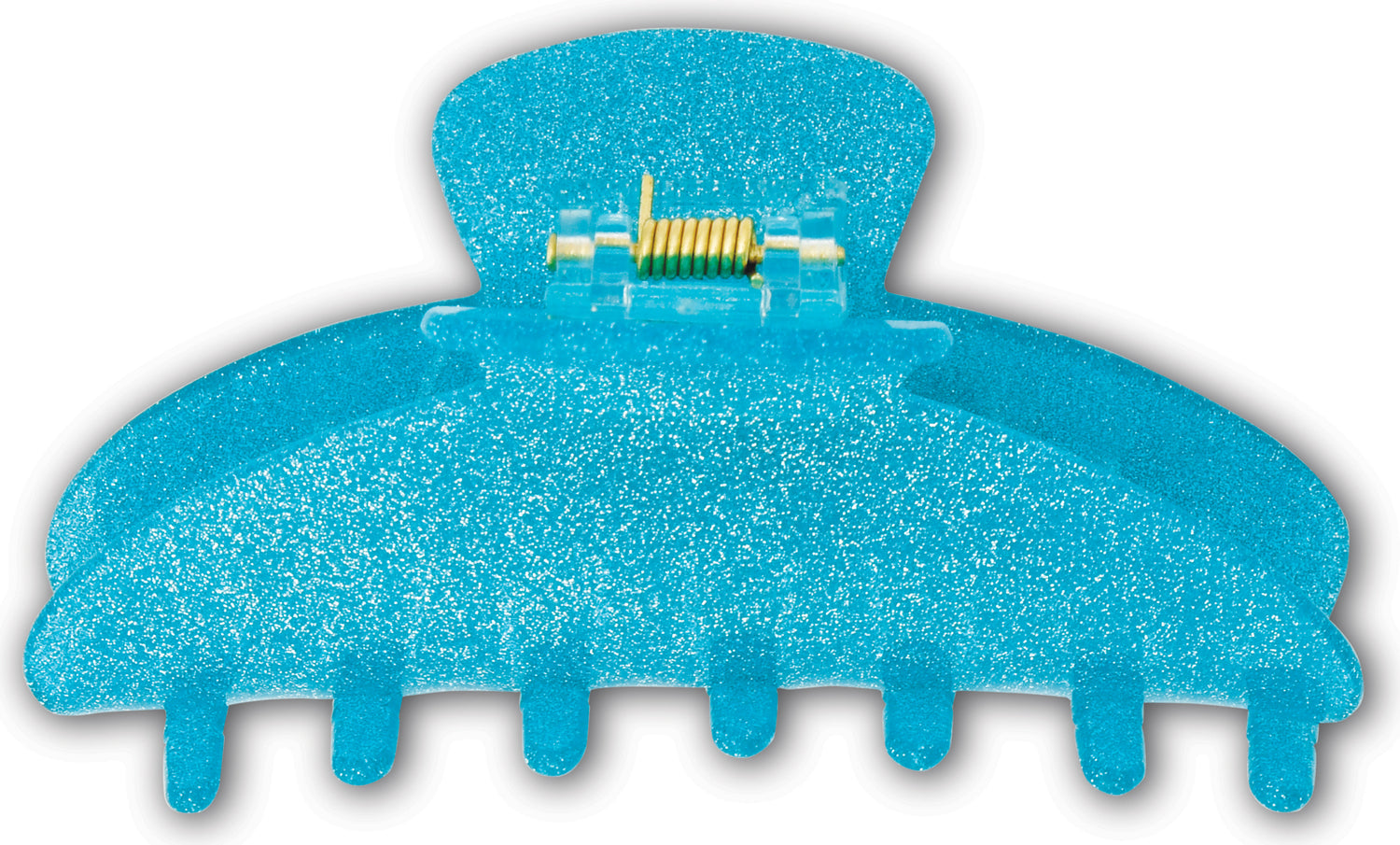 5 Pack Glitter Clips In Reusable Pouch