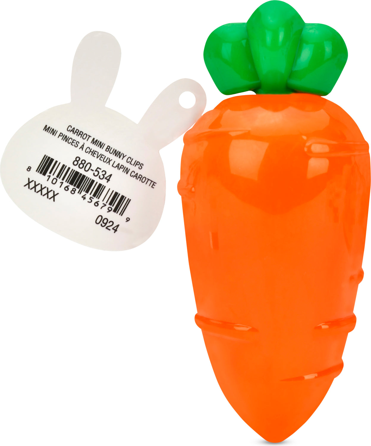 Carrot Mini Bunny Clips