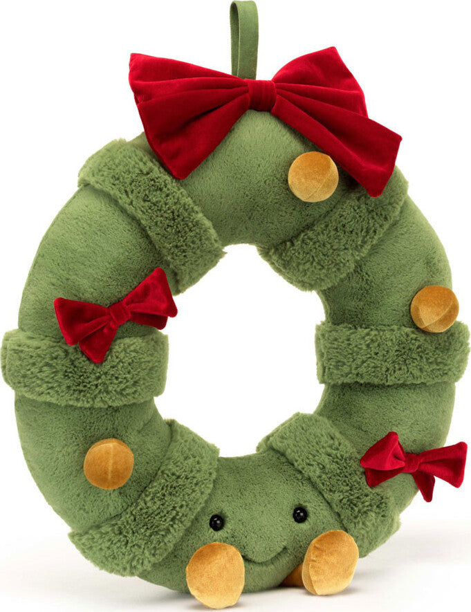 Amuseables Decorated Christmas Wreath