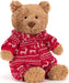 Bartholomew Bear Winter Pyjamas