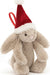 Bashful Christmas Bunny Decoration