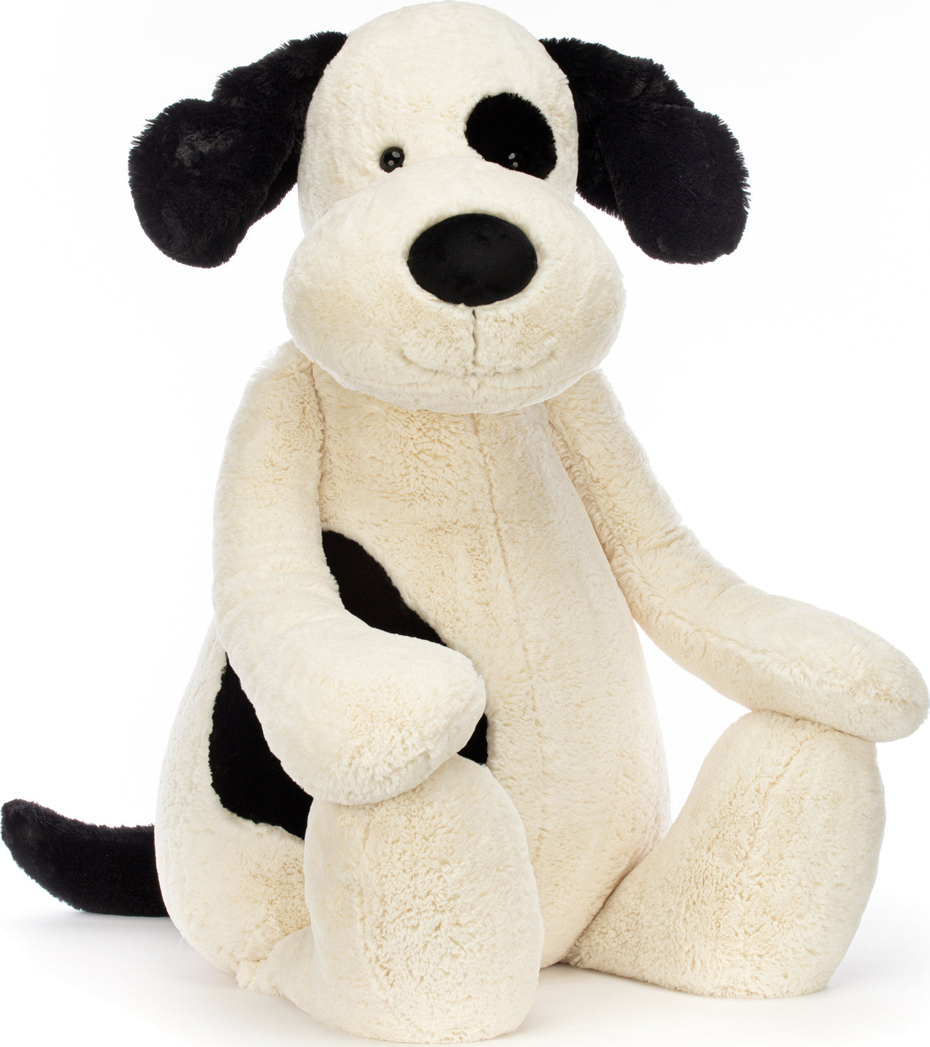 Bashful Black & Cream Puppy Giant