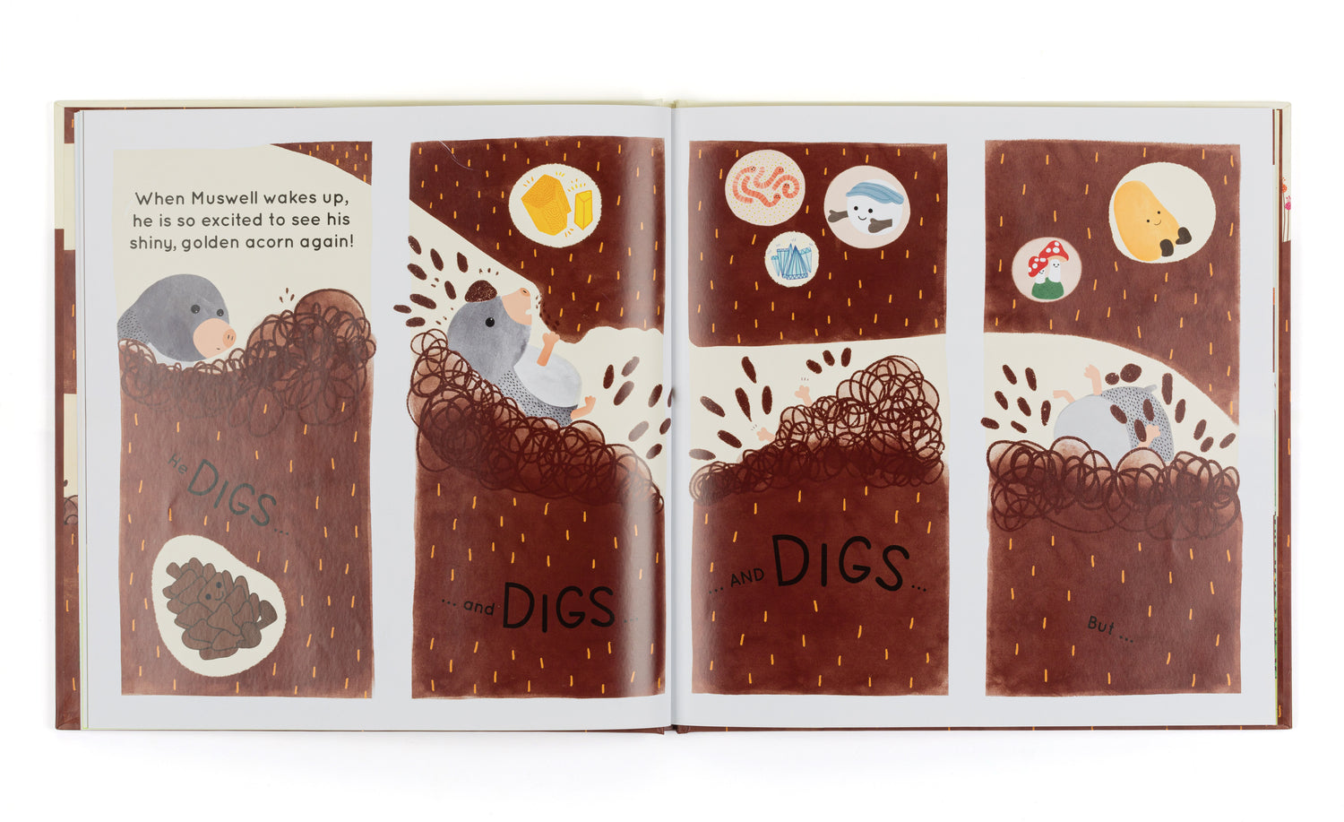 Muswell Mole And The Buried Treasure Book