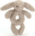 Bashful Bunny Ring Rattle