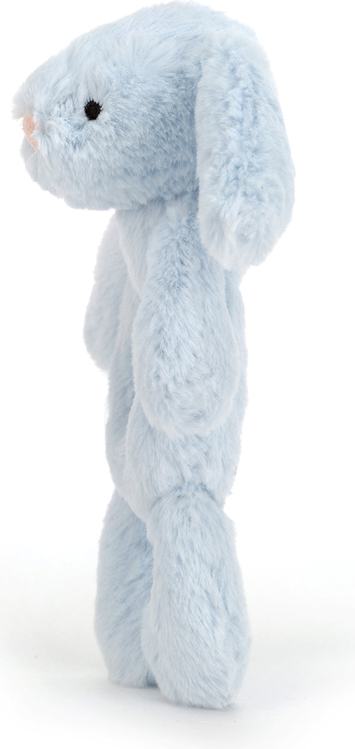 Bashful Blue Bunny Ring Rattle