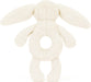Bashful Cream Bunny Ring Rattle