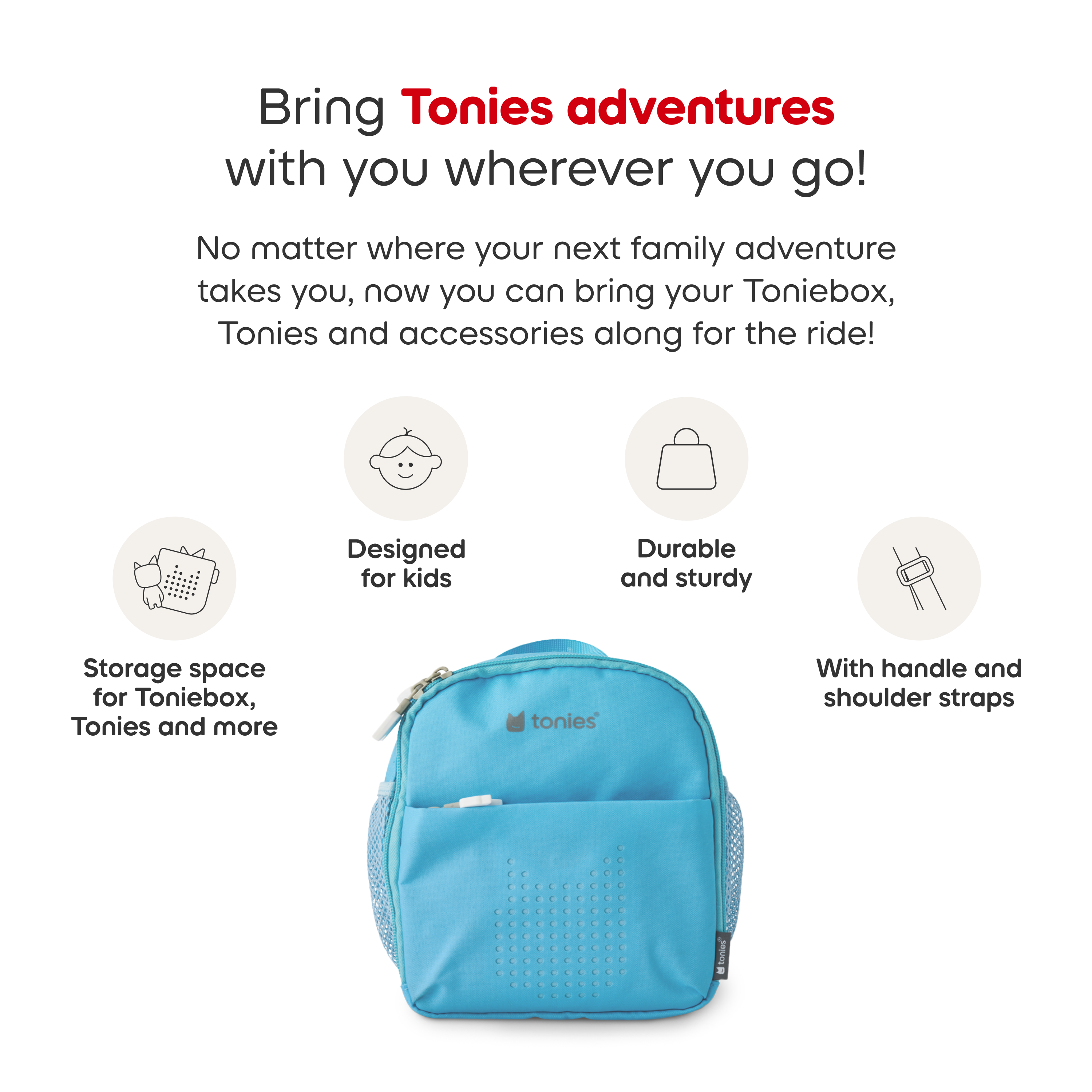 tonies® Classic Backpack - Sky Blue