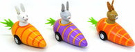 Pull Back Bunny Carrot Racers (assorted)