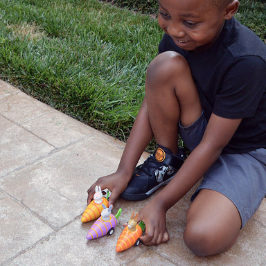 Pull Back Bunny Carrot Racers (assorted)