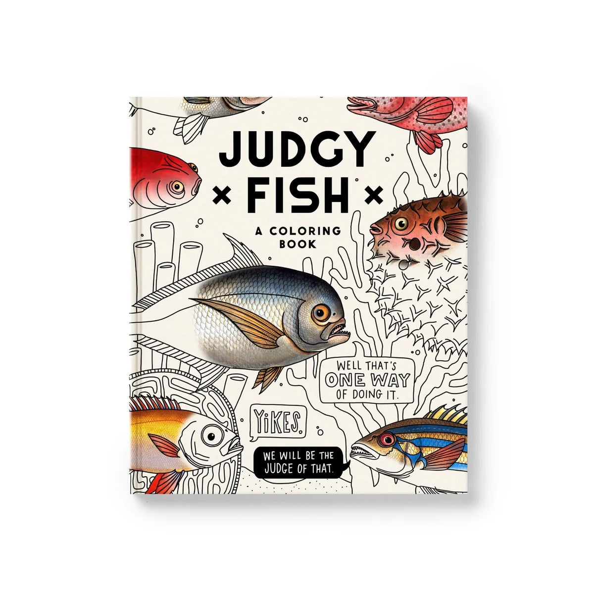 Coloring Book Judgy Fish