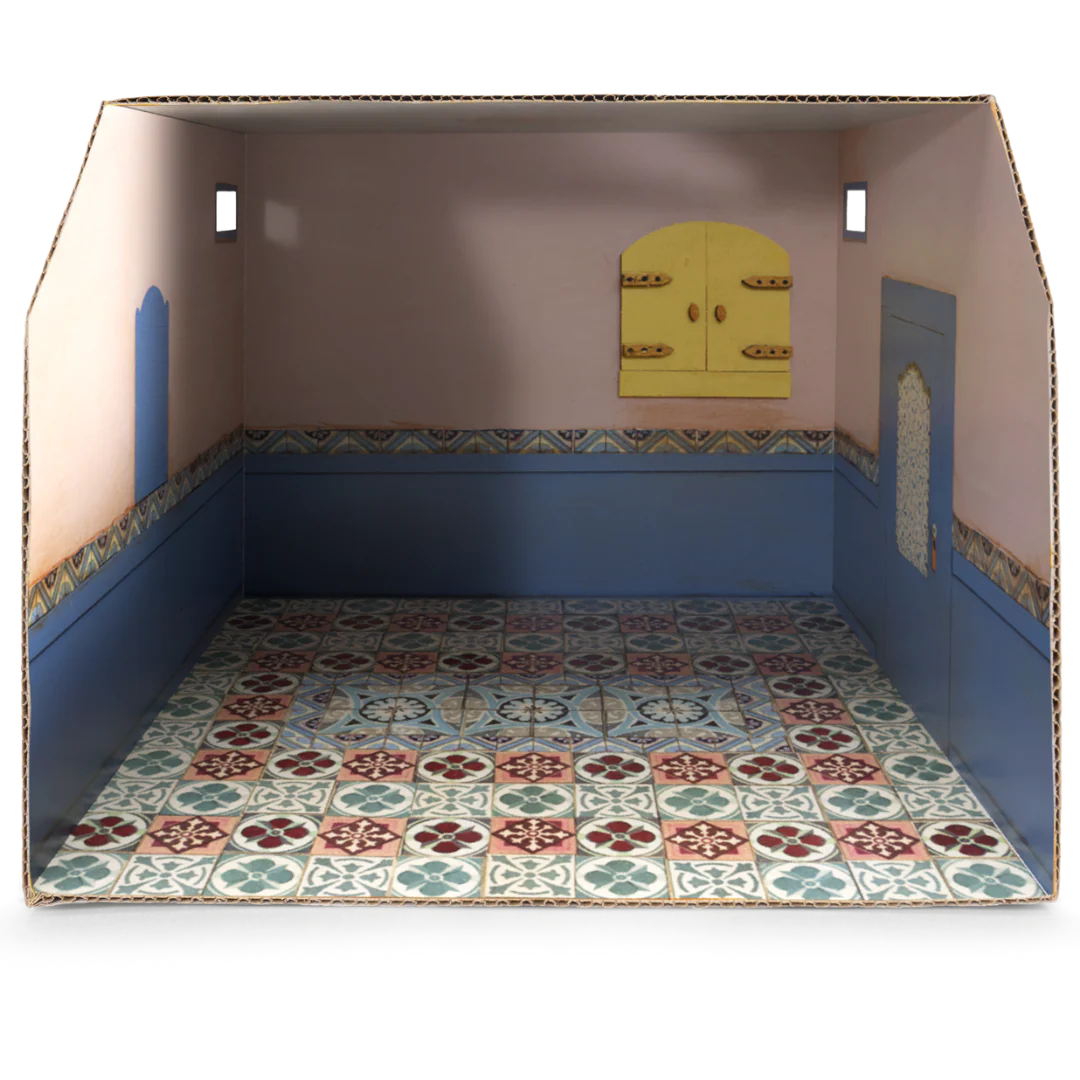 Cardboard Room Bathroom - Sam and Julia
