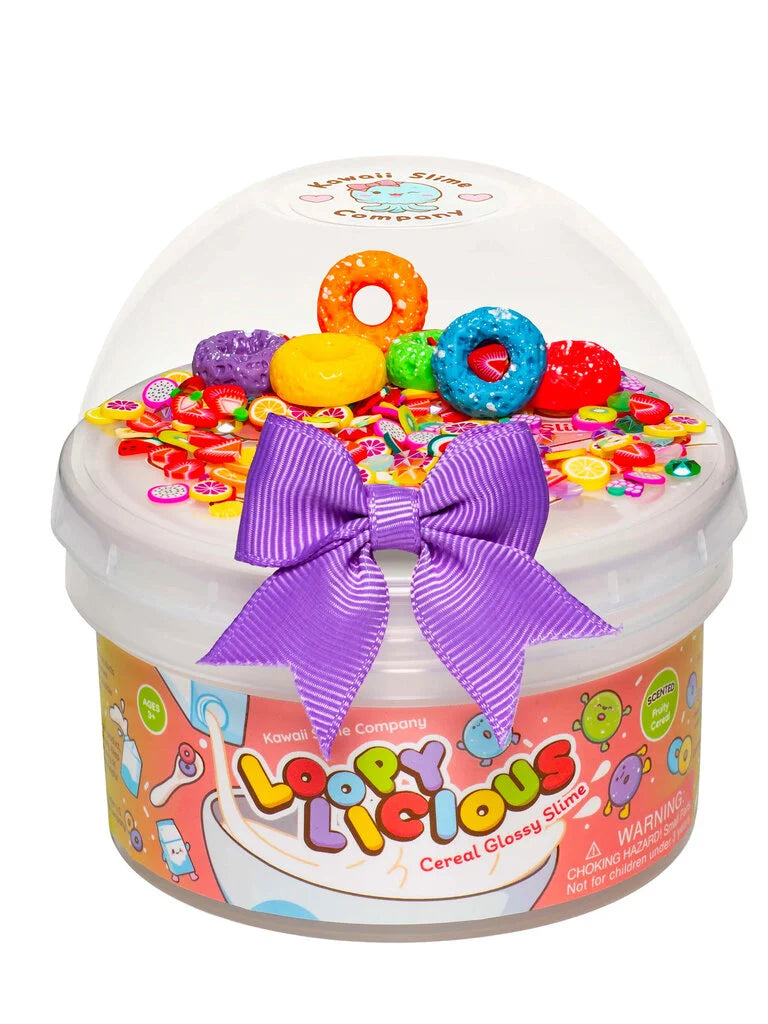 Loopylicious Cereal Glossy Signature Dome™ Slime