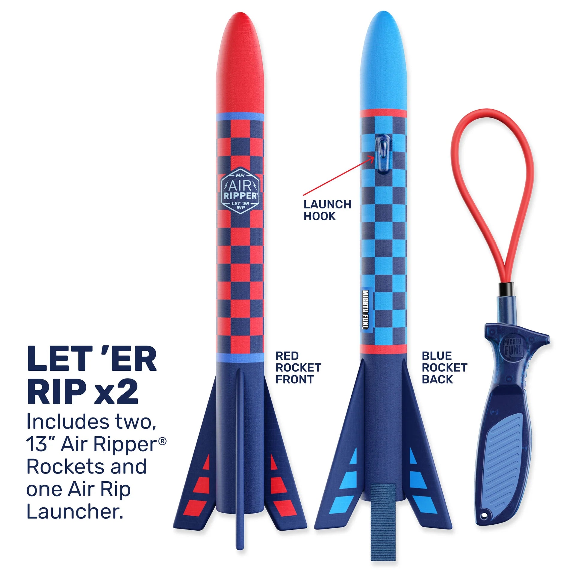 Air Ripper Rocket 2 Pack - Assorted