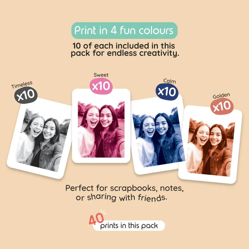 Model P2 Print Pack 40 Prints