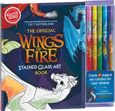 Wings of Fire Stained Glass Art