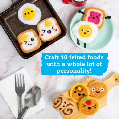 FELTED FOODS FRIENDS