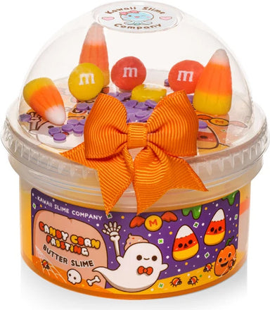 Candy Corn Frosting Butter Slime