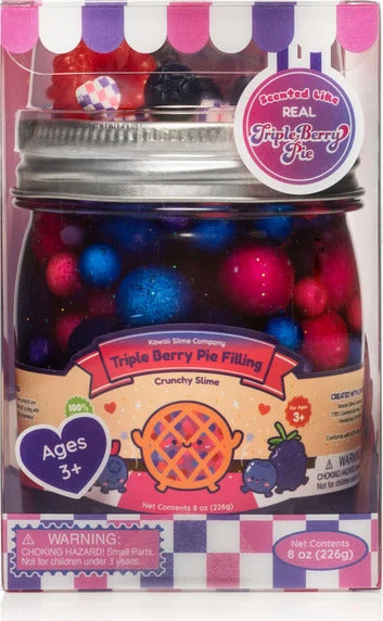 Triple Berry Jelly Cube Pie Filling Slim