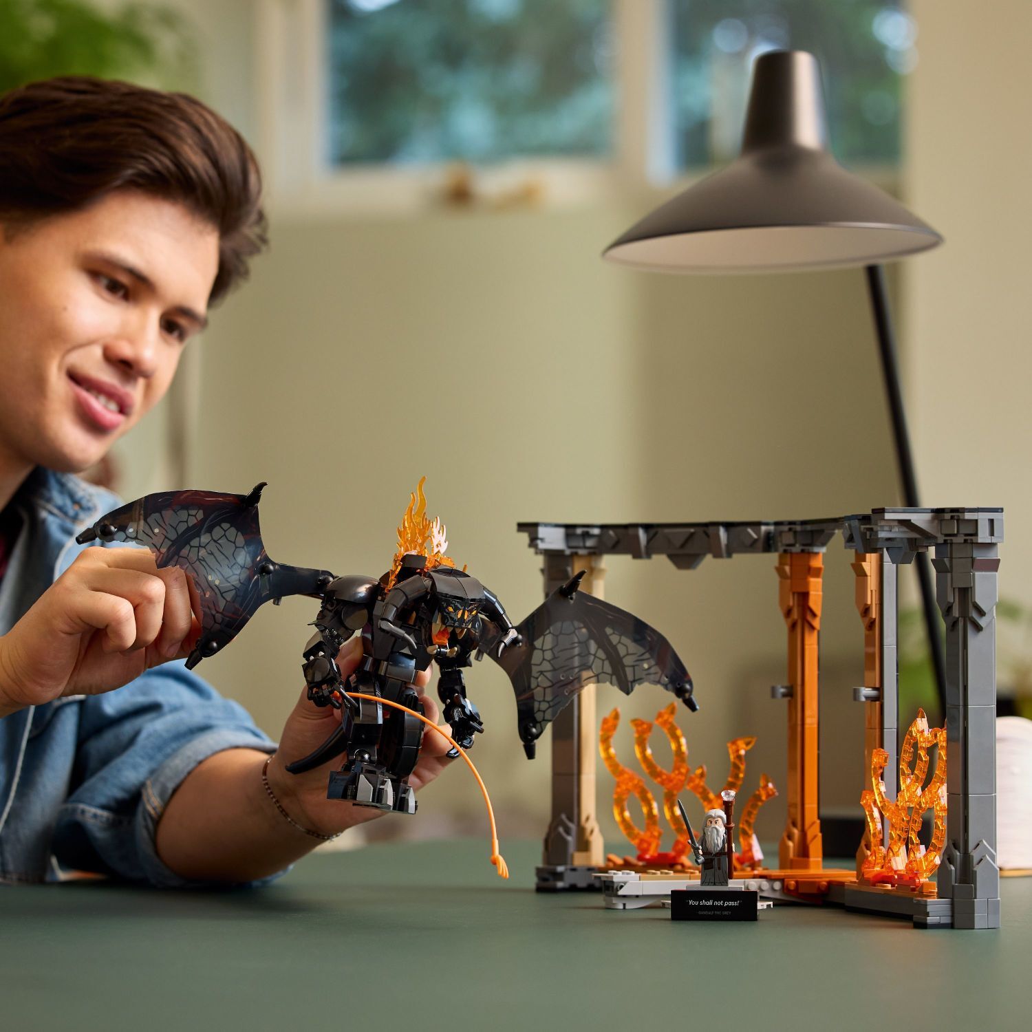 LEGO Icons: The Lord of the Rings: Balrog™ Book Nook