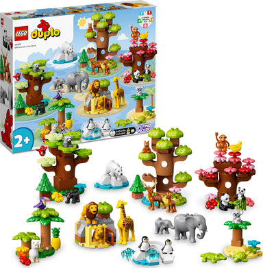 LEGO® DUPLO® Wild Animals of the World Toy Set