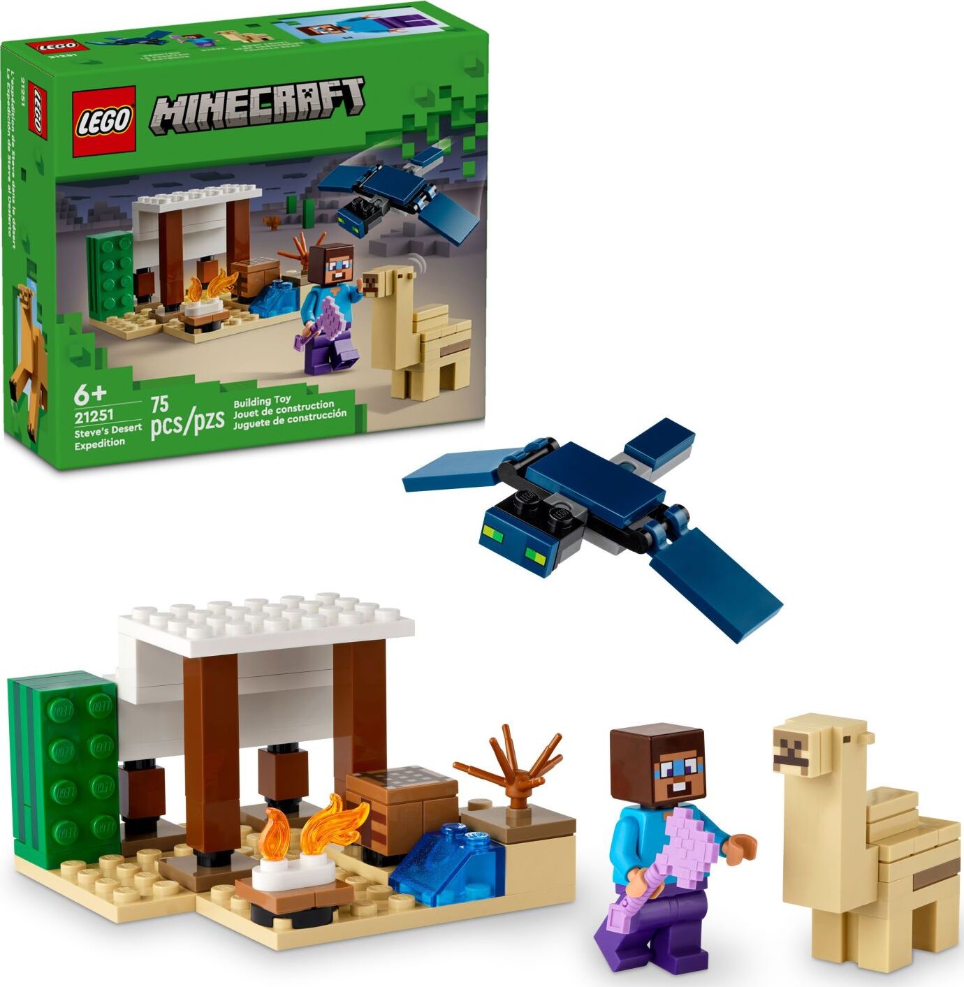 LEGO® Minecraft® Steve's Desert Expedition