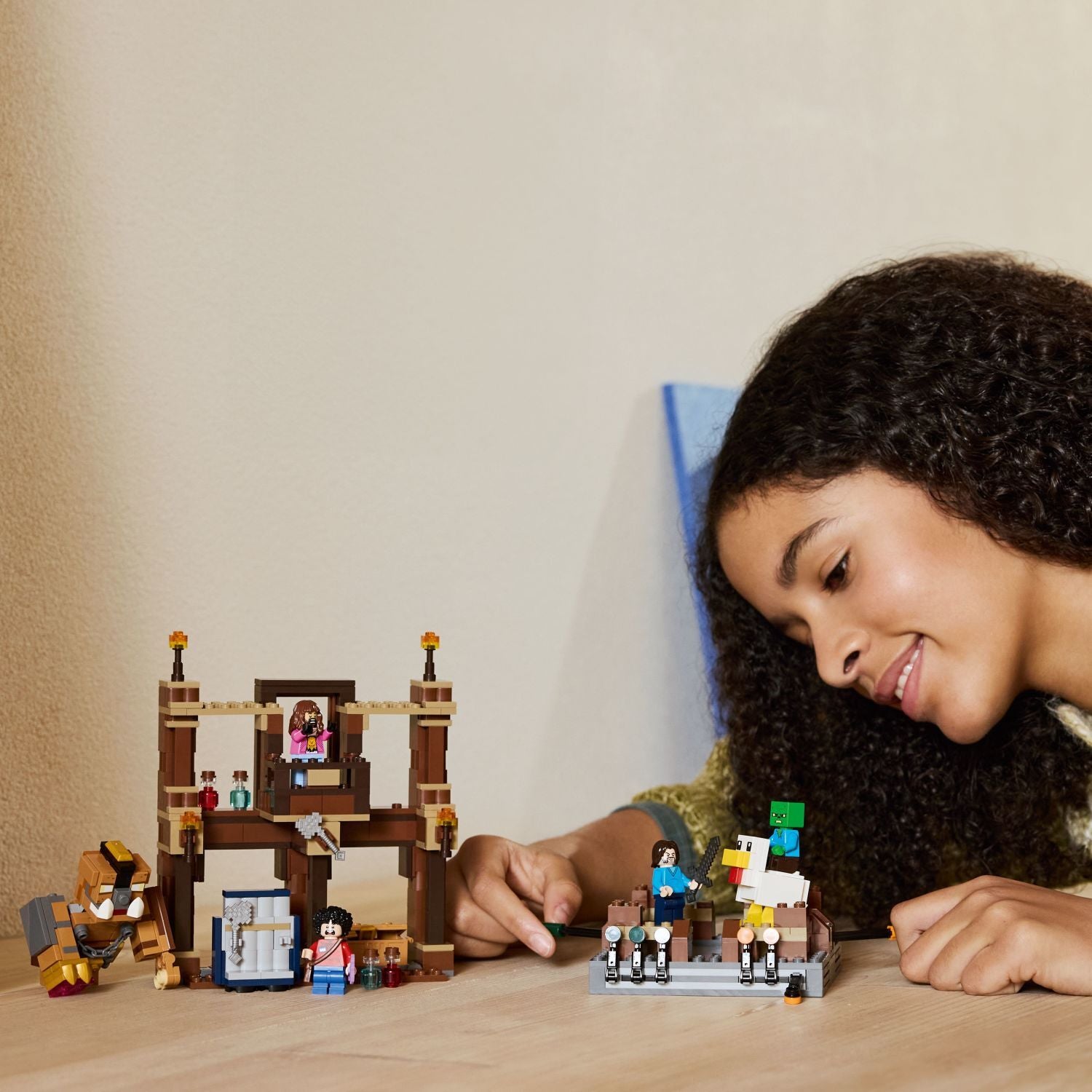 LEGO Minecraft: Woodland Mansion Fighting Ring