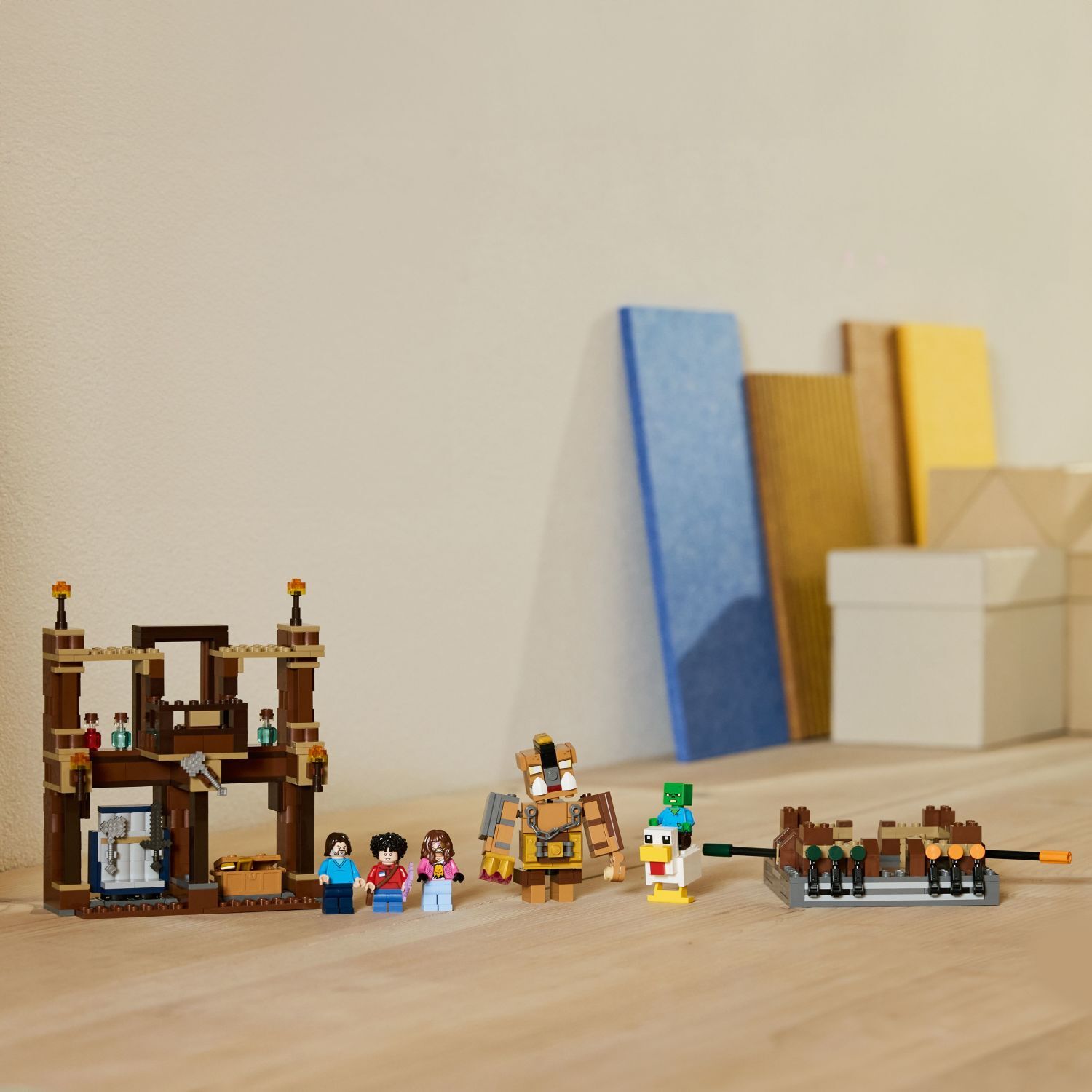 LEGO Minecraft: Woodland Mansion Fighting Ring