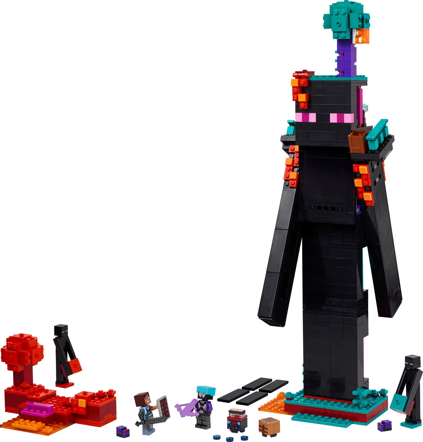LEGO Minecraft: The Enderman Tower