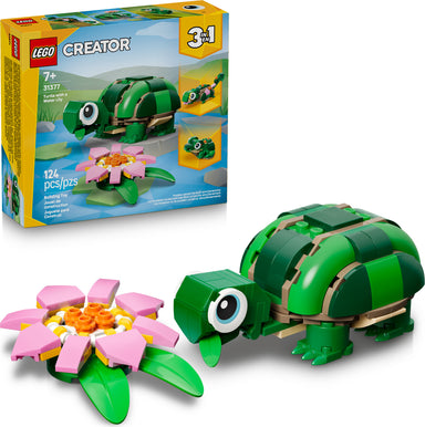 LEGO Creator: Turtle with a Water Lily Flower