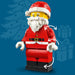 LEGO® Up-Scaled Santa Minifigure