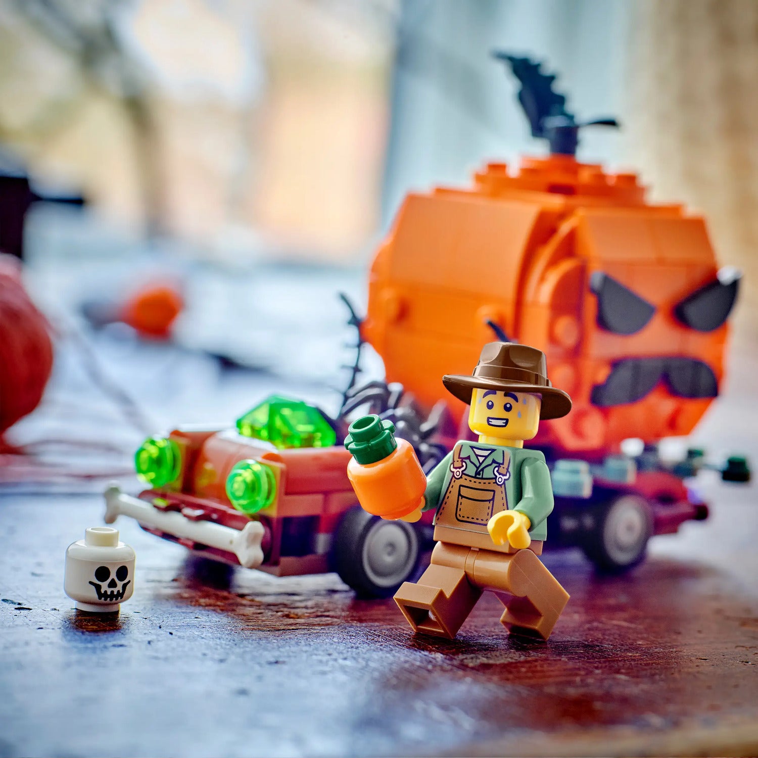 LEGO® Jack-O’-Lantern Pickup Truck