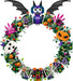 LEGO® Halloween Wreath