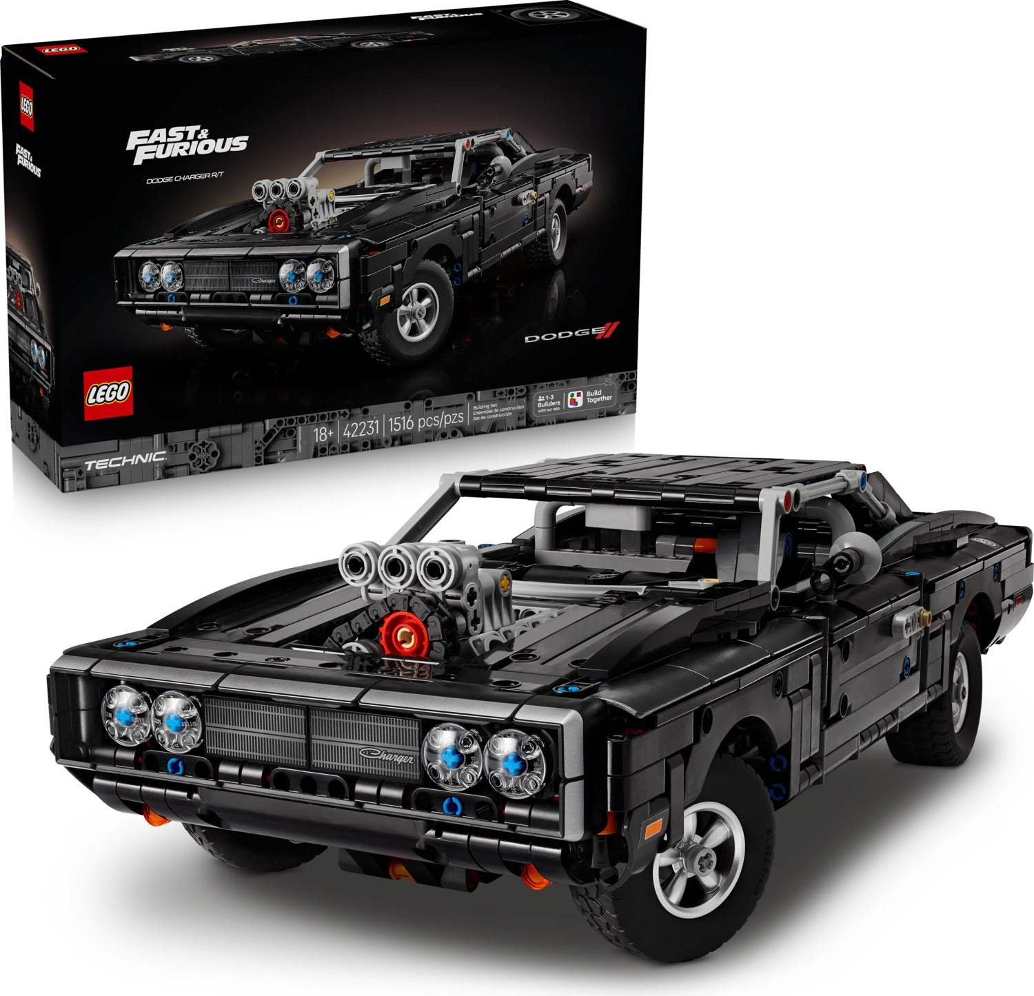 LEGO® Technic™ Fast and Furious Dodge Charger R/T Car