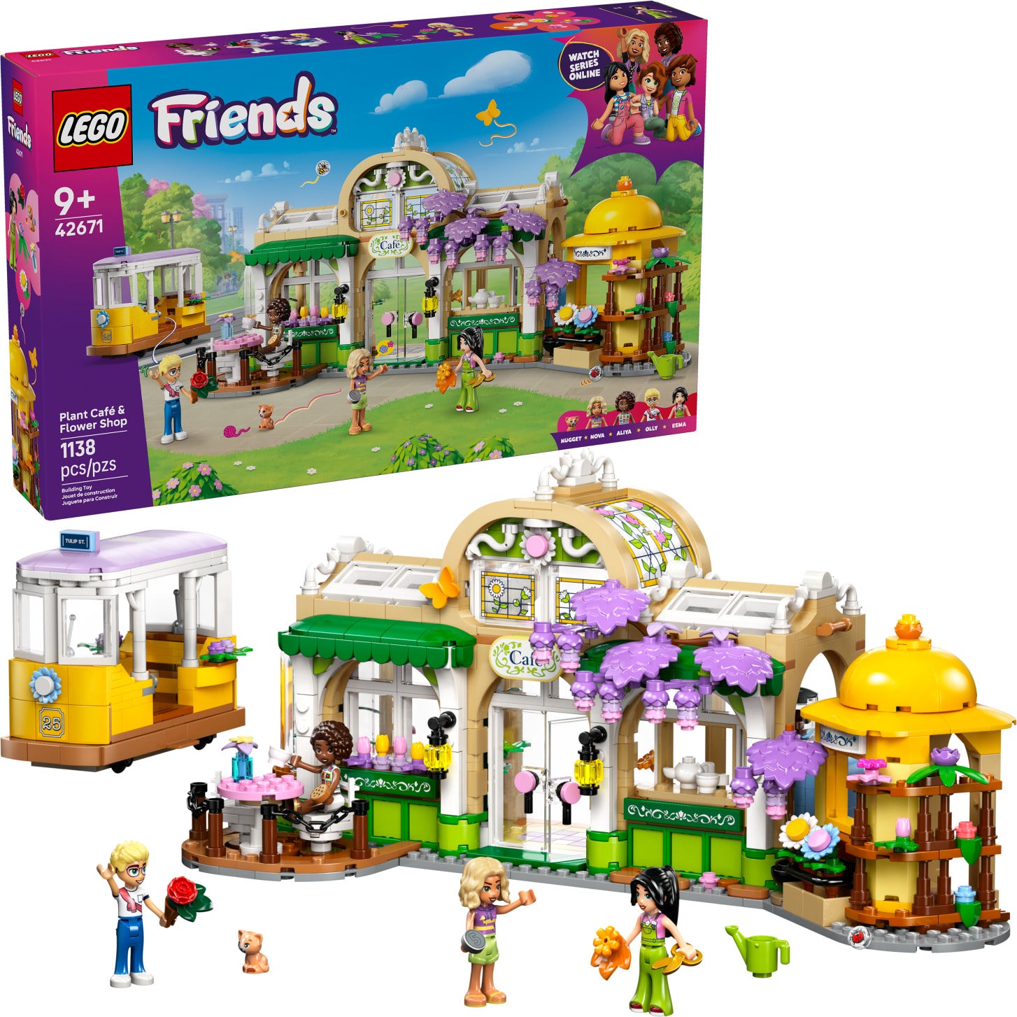 LEGO Friends: Plant Café & Flower Shop