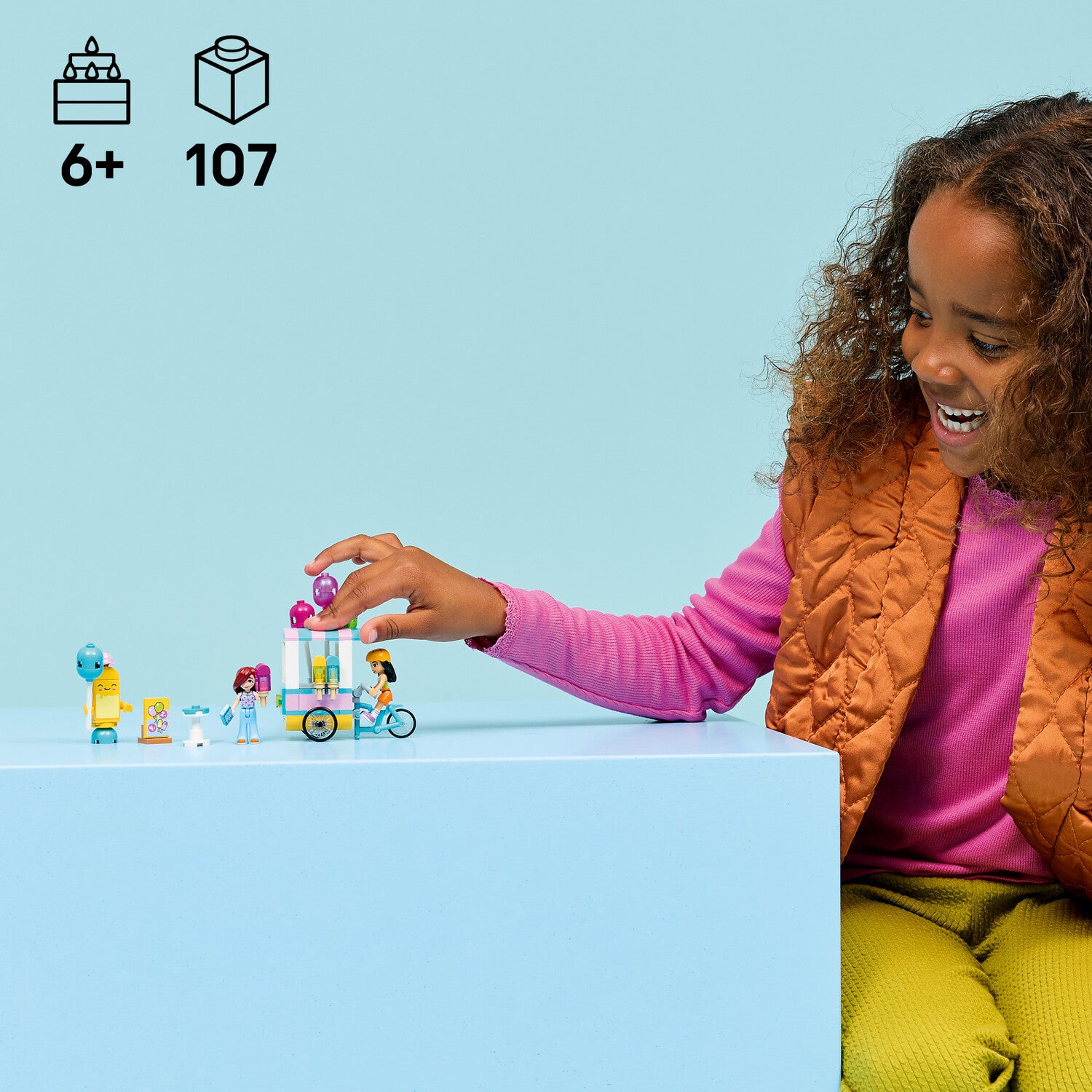 LEGO Friends: Ice Cream & Balloon Stand