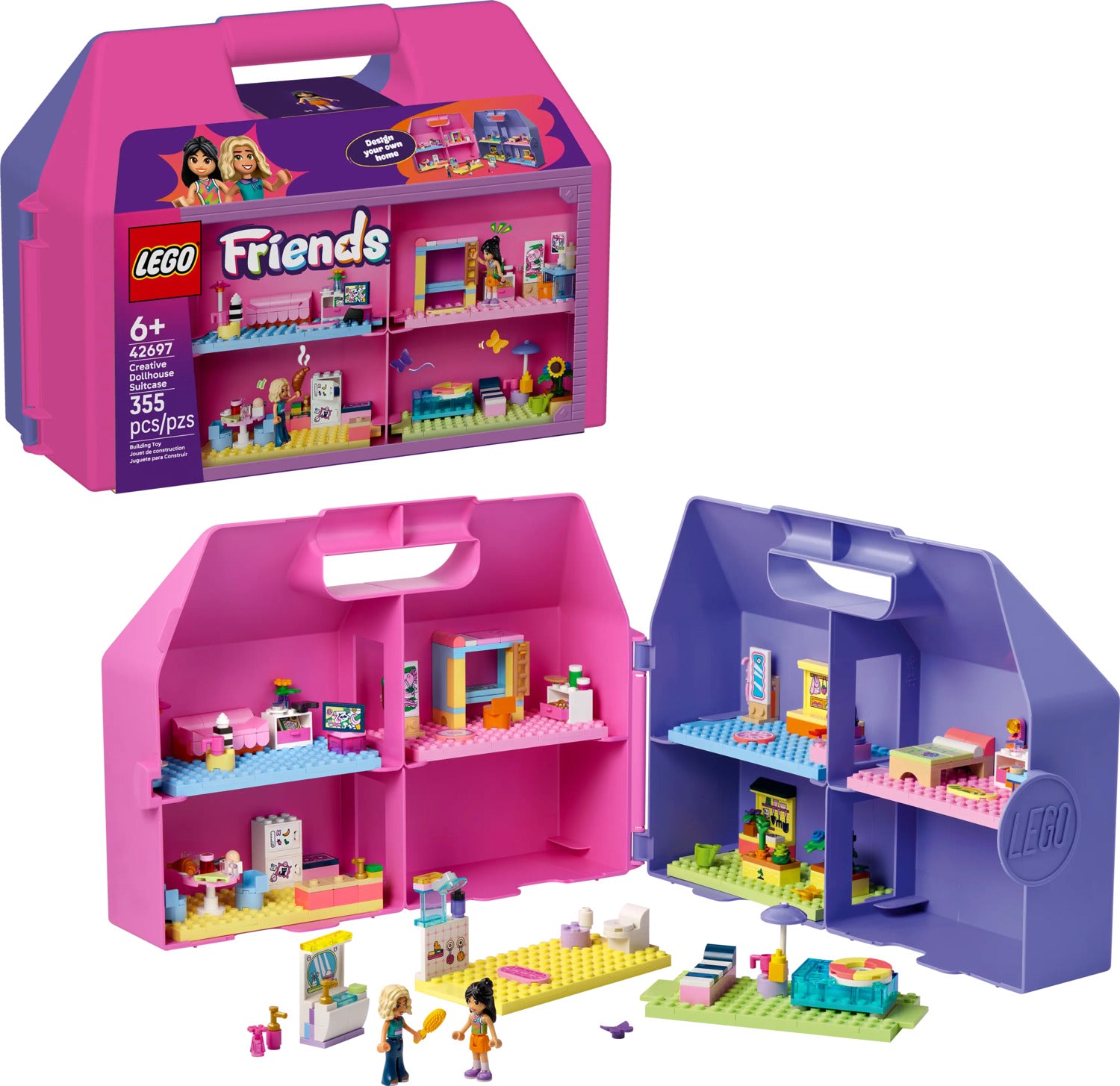 LEGO® Friends Creative Dollhouse Suitcase