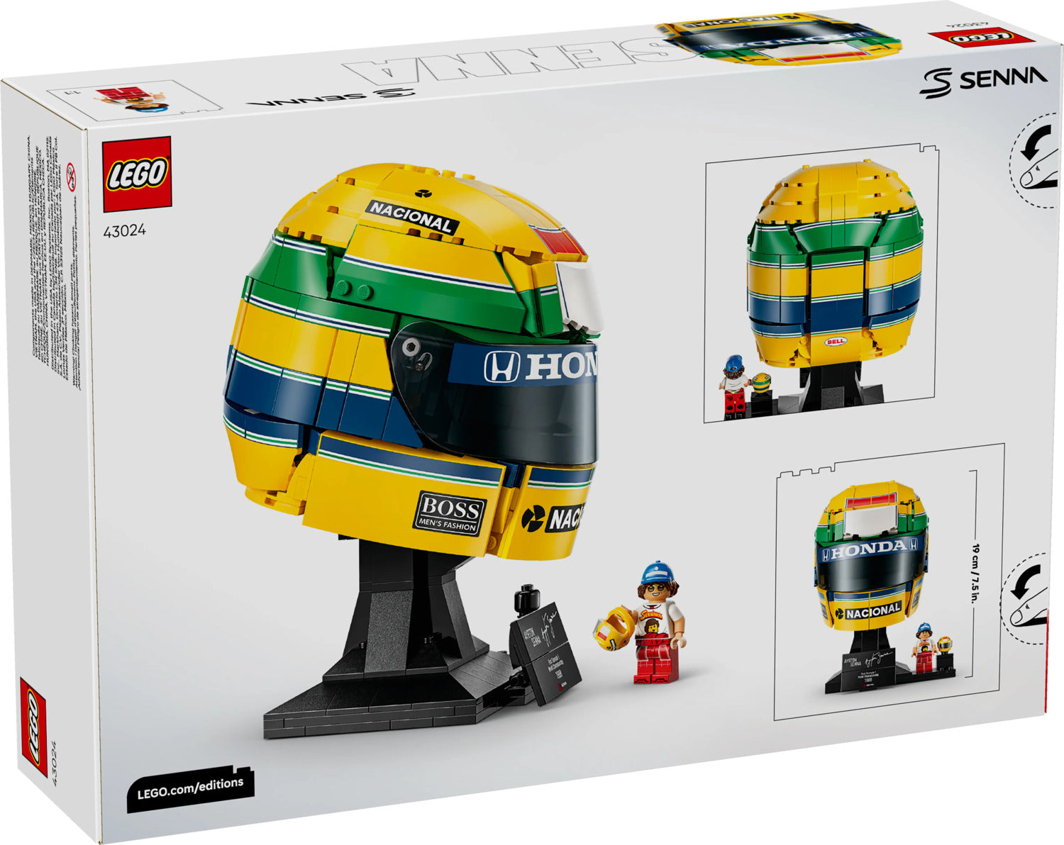 LEGO® Editions Ayrton Senna Helmet