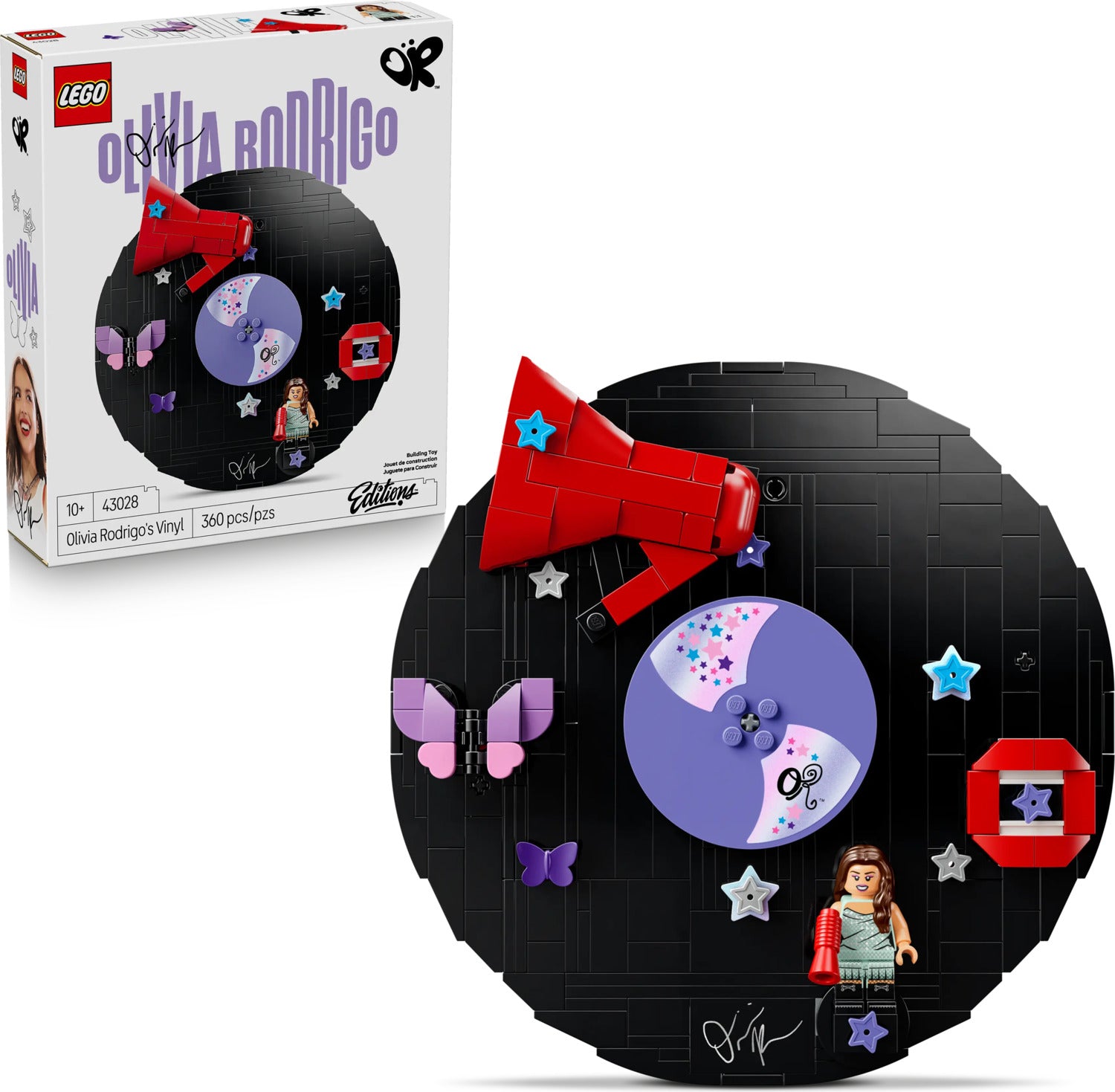 LEGO® Editions Olivia Rodrigo’s Vinyl