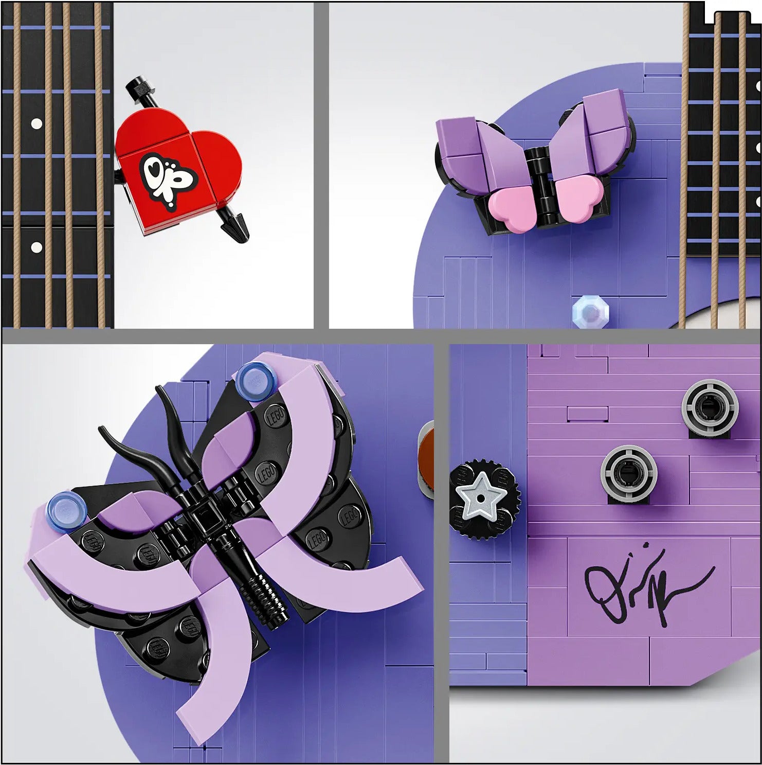 LEGO® Editions Olivia Rodrigo’s Dual Guitar