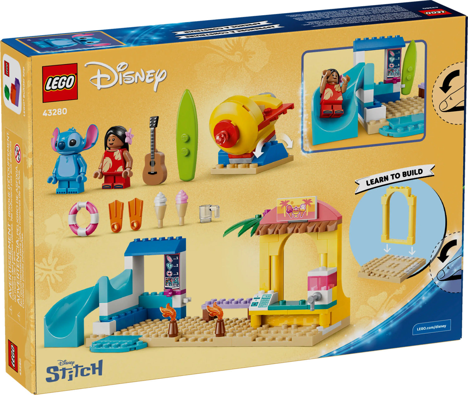 LEGO® ǀ Disney Beach Fun with Lilo & Stitch
