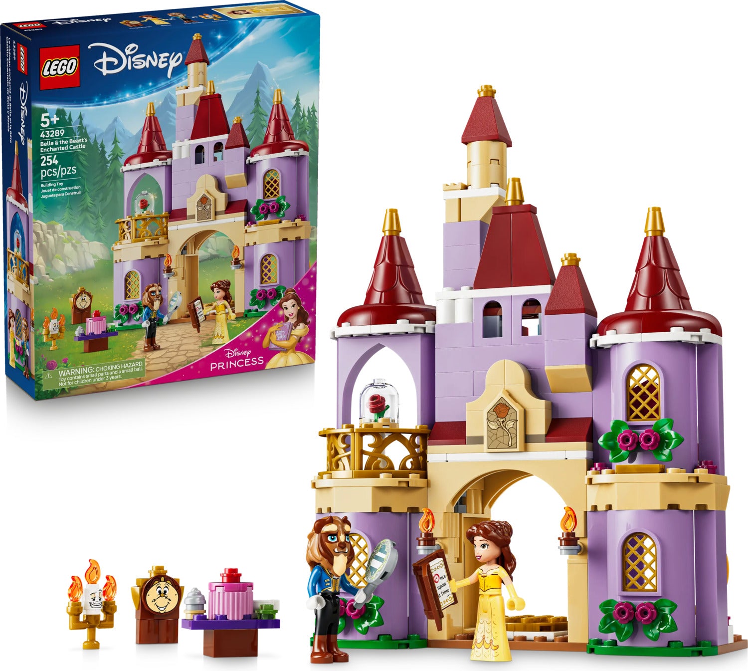 LEGO® ǀ Disney Princess Belle & the Beast’s Enchanted Castle