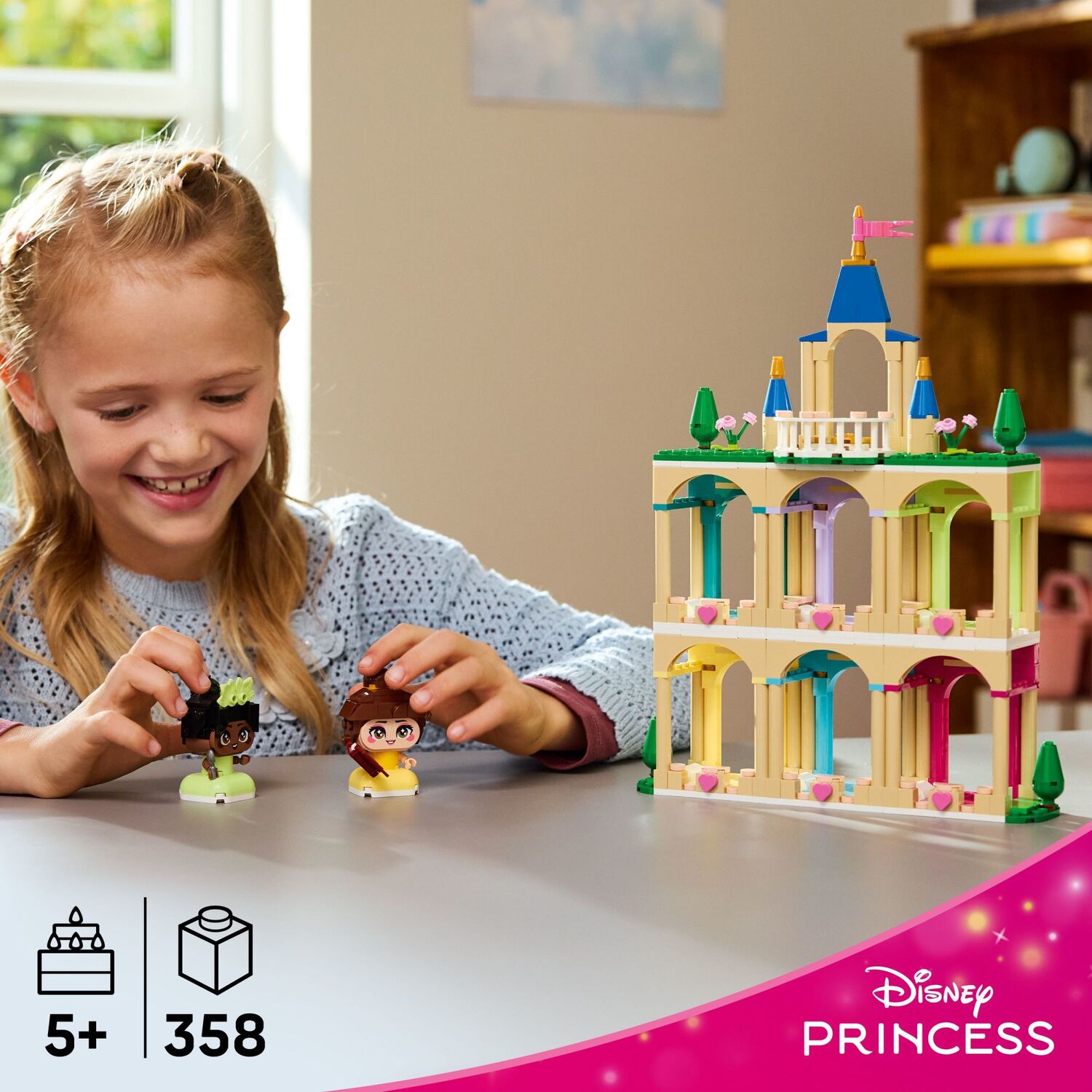 LEGO Disney Princess: Mini Belle & Tiana with Castle