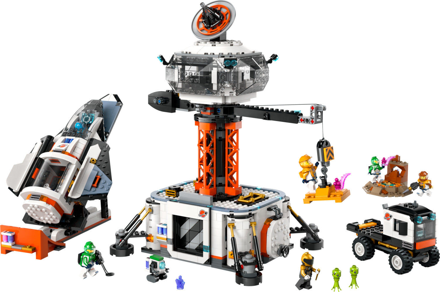 LEGO® City Space: Space Base and Rocket Launchpad