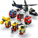 LEGO City Great Vehicles: Helicopter, Fire Truck & Submarine Remix