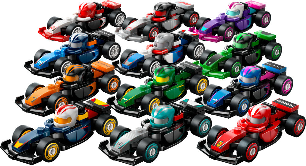 LEGO Minifigures: F1® Collectible Race Cars 6 Pack