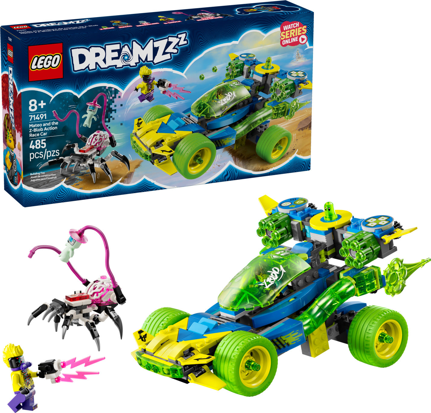 LEGO DREAMZzz: Mateo and the Z-Blob Action Race Car