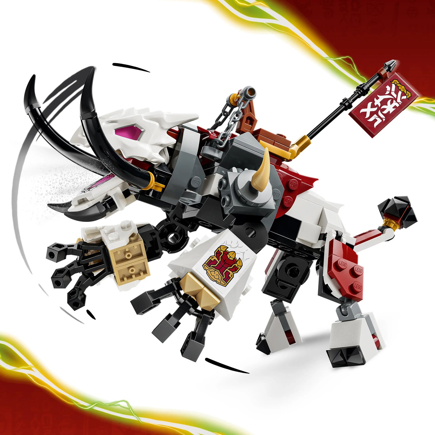 LEGO® NINJAGO® Zilvar and Grimtak the Dragon Beast