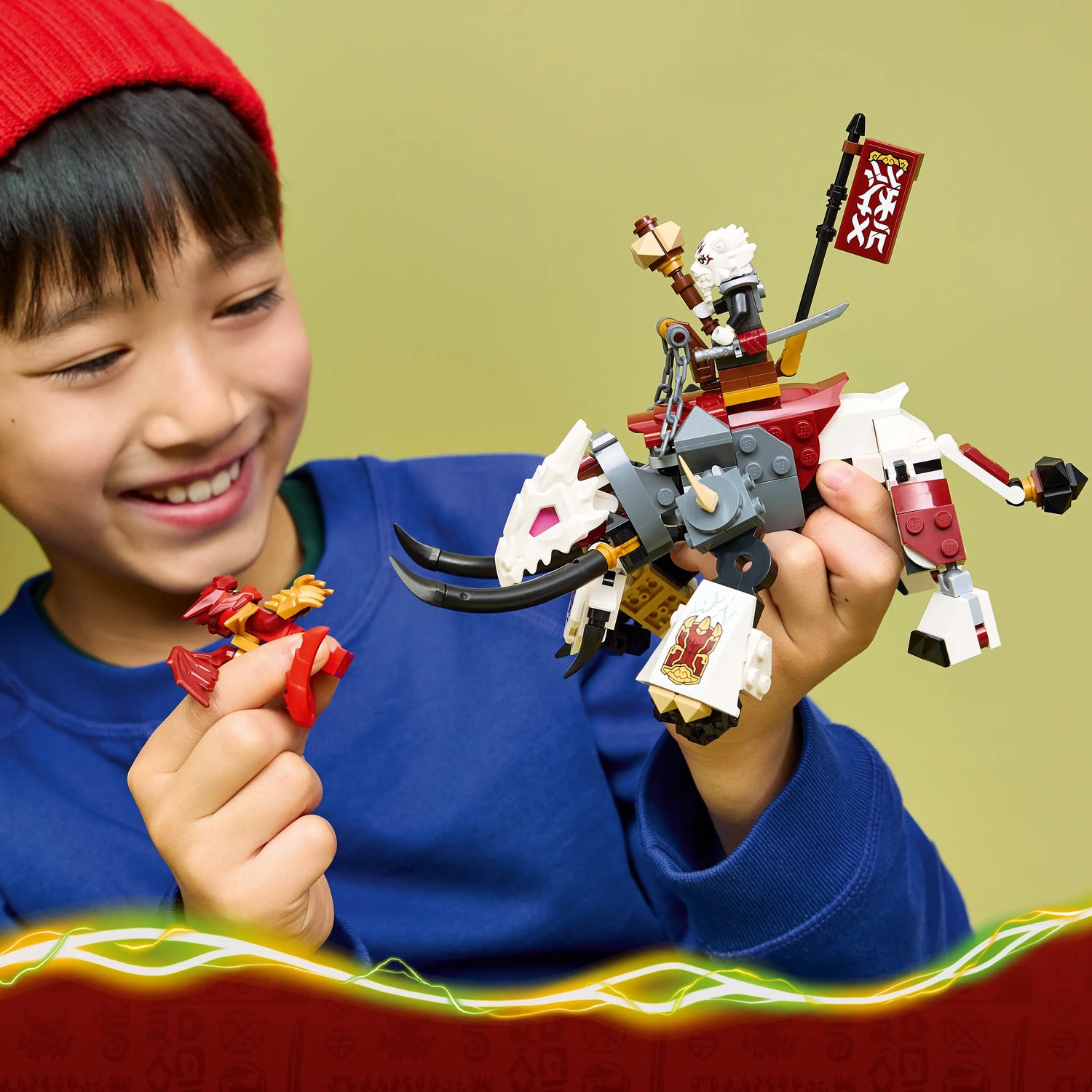 LEGO® NINJAGO® Zilvar and Grimtak the Dragon Beast